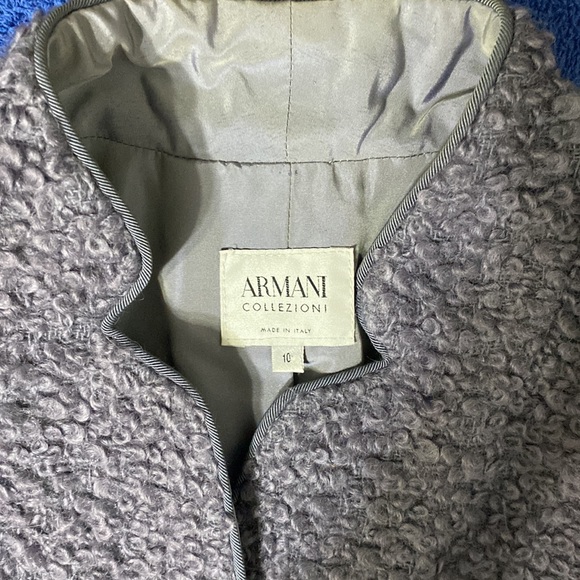 ARMANI COLLEZIONI MOHAIR BLAZER - Picture 9 of 9